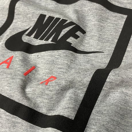 USAモデル NIKE ナイキ AIR ボックスロゴ 半袖 Tシャツ グレー (NK4)