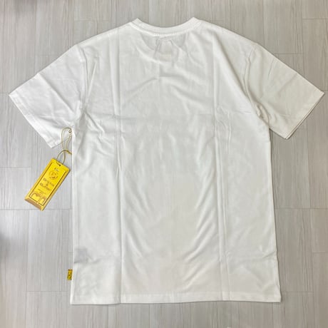 米国ブランド Bricks & Butter ブリックス＆バター 半袖 GENIUS グラフィック Tシャツ 白