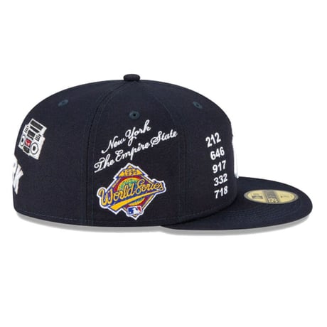 59FIFTY ニューエラ Newera 限定モデル NY ニューヨーク Yankees ヤンキース Area-Code エリアコード