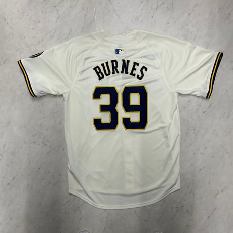 NIKE ナイキ Brewers ブリュワーズ Burnes コービン バーンズ MLB 限定ジャージー Home (MLBJ1)