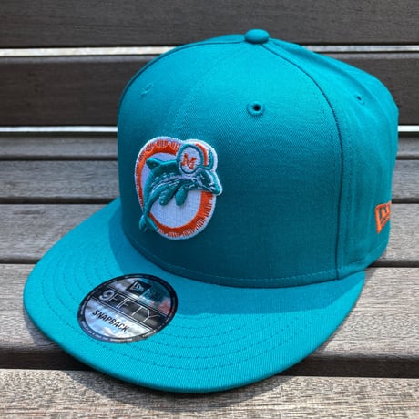 USA限定 9FIFTY ニューエラ NFL ドルフィンズ MIA スナップバックキャップ 89-96 (950-86)