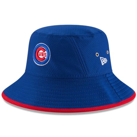 HEX ニューエラ NEWERA シカゴ Cubs カブス 公式 BUCKET バケットハット 青 フリーサイズ MLB