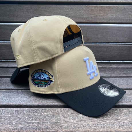 海外限定 Newera ニューエラ 9Forty A-Frame Aフレーム LA Dodgers ドジャース キャップ 50th Anniv (940-60)