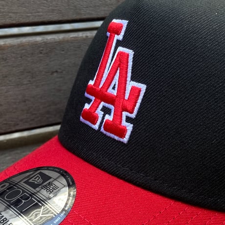 海外限定 Newera ニューエラ 9Forty A-Frame Aフレーム LA Dodgers ドジャース キャップ (940-4)
