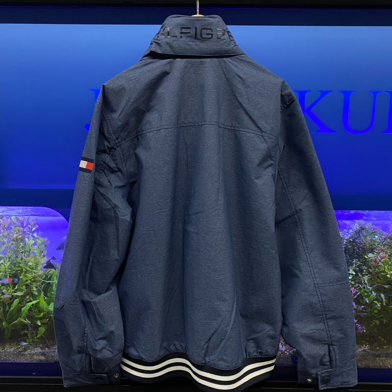 トミーヒルフィガー TOMMY HILFIGER ナイロン ヨットジャケット 撥水