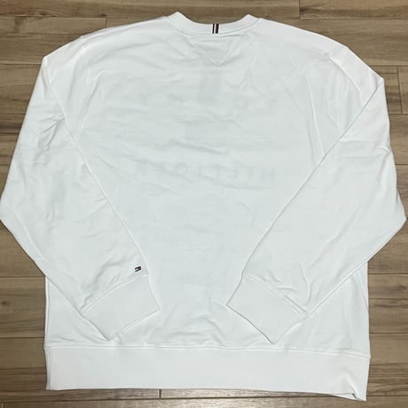 TOMMY HILFIGER USA トミーヒルフィガー Essentials Icon スウェット トレーナー BrightWhite