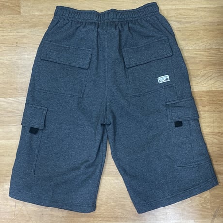 LA発 PROCLUB USA プロクラブ Heavyweight Fleece Shorts フリースカーゴ ショートパンツ チャコール (SJNS28)