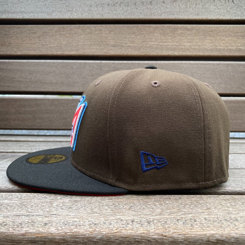 USA限定 59FIFTY ニューエラ LA ANGELS エンゼルス 40周年記念 Coop...