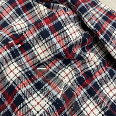 USA規格 トミーヒルフィガー TOMMY HILFIGER クラシック フランネル チェックシャツ (R4F-32)