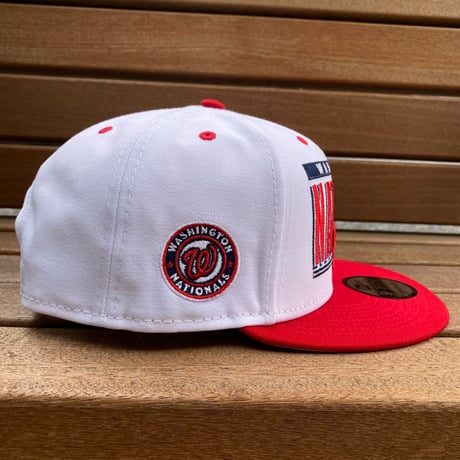 9FIFTY ニューエラ Newera ワシントン ナショナルズ Nationals 白/赤 RetroTitle MLB
