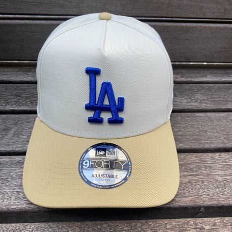 海外限定 Newera ニューエラ 9Forty A-Frame Aフレーム LA Dodgers ドジャース キャップ (940-7)