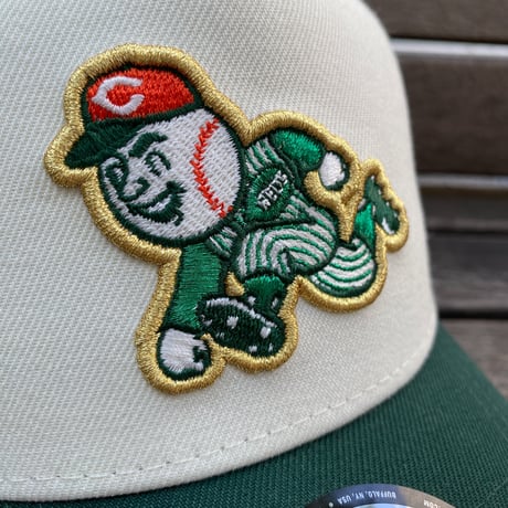 海外限定 Newera ニューエラ 9Forty Aフレーム Reds シンシナティ レッズ 150th Running Man キャップ (940-310)