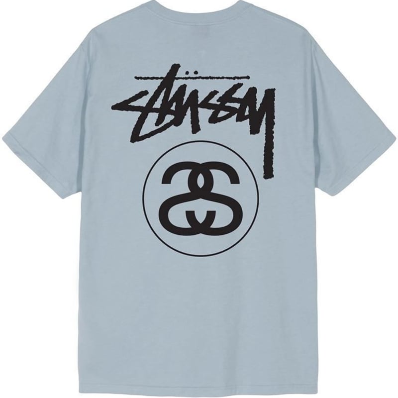 Stussy ステューシー 人気ロゴ STOCK SS LINK ストック SSリンク 半袖 