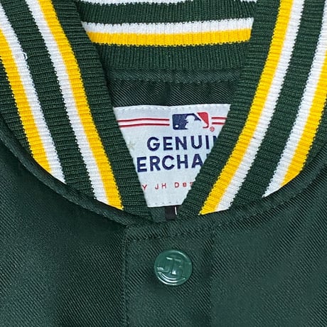 MLB公式 JHデザイン A's Athletics オークランド アスレチックス ホームカラー スタジャン