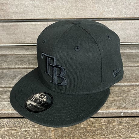 9FIFTY ニューエラ Newera タンパベイ レイズ TB Rays スーパーブラック スナップバックキャップ BOB (950-165)