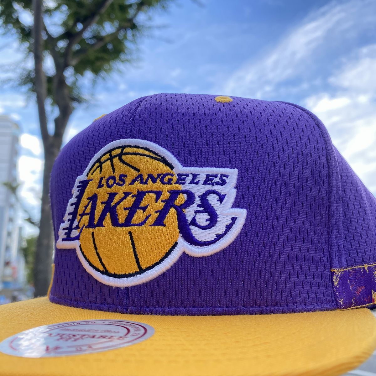 米国モデル Mitchell&Ness ミッチェル&ネス NBA ロサンゼルス レイカーズ L...