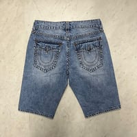 True Religion トゥルーレリジョン Ricky Relaxed Straight デニム ショートパンツ (SJNS41)