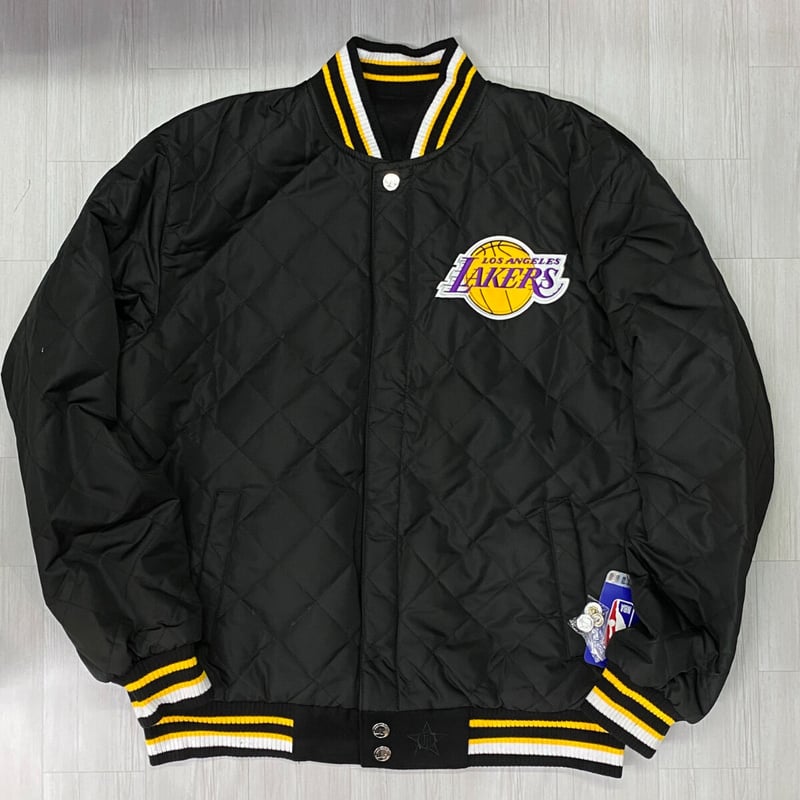 逸品】 JH 総刺繍 Lakers 3XL コットン レイカーズ ジャケット