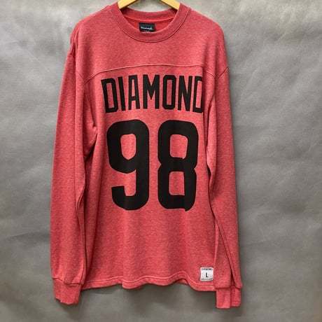 Diamond Supply ダイヤモンドサプライ Numbering クルーネック スウェット ナンバリング トレーナー
