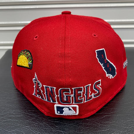 59FIFTY ニューエラ Newera 限定モデル LA ANGELS エンゼルス  Area-Codeエリアコード