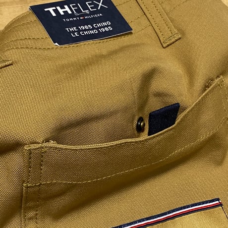 USAモデル TOMMY HILFIGER トミーヒルフィガー CHINO ストレッチ チノパン ブロンズ (R4F-14)