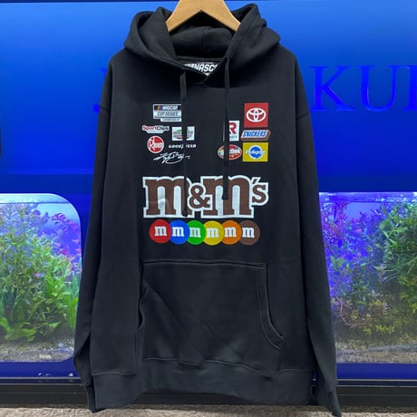 限定モデル NASCAR ナスカー JHデザイン KYLE BUSCH プルオーバー M&M's