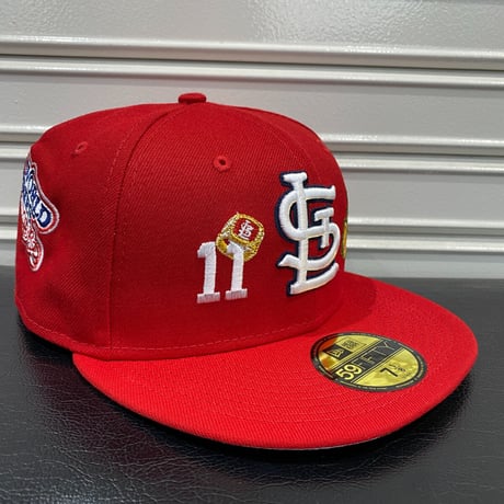 限定モデル 59FIFTY ニューエラ Newera ゴールドリングス Calrdinals カージナルス MLB