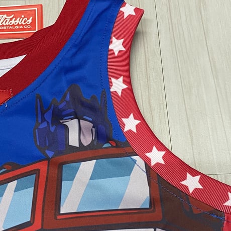 USA限定 Headgear Classics トランスフォーマー オプティマスプライム バスケジャージ  (HGC39)