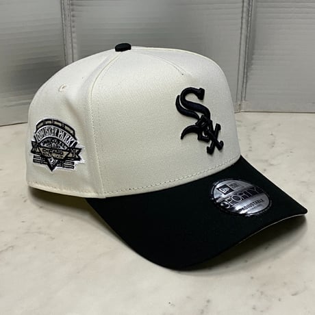海外限定 Newera ニューエラ 9Forty A-Frame Aフレーム Whitesox ホワイトソックス 1991 コミスキーパーク (940-101)