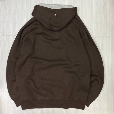 米国老舗ブランド Antigua ロサンゼルス ドジャース MLB 茶色 VICTORY HOODIE