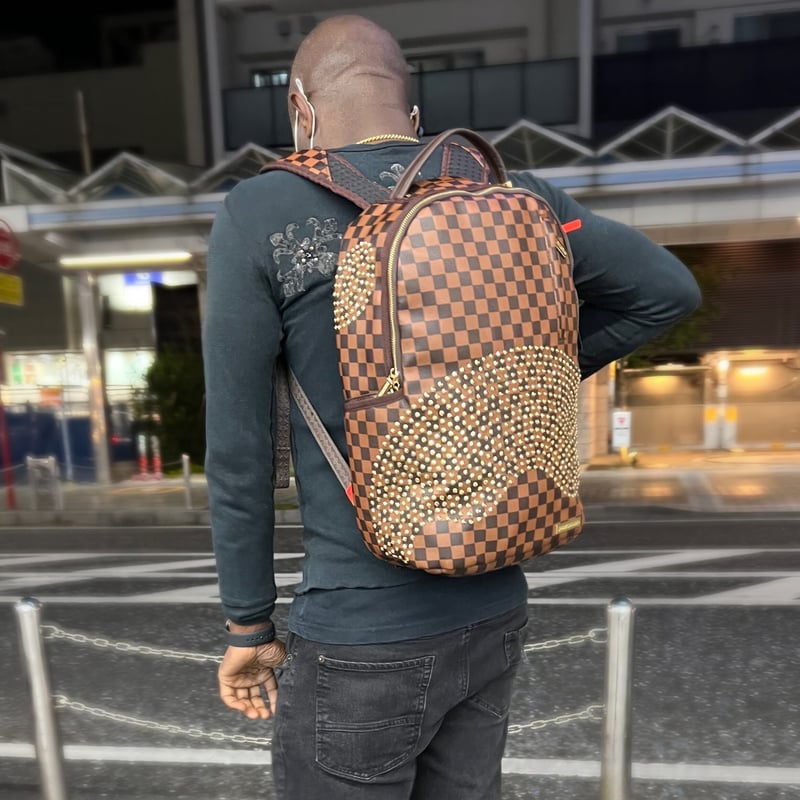 特別限定版 SPRAYGROUND スプレイグラウンド ゴールドリベット バック ...