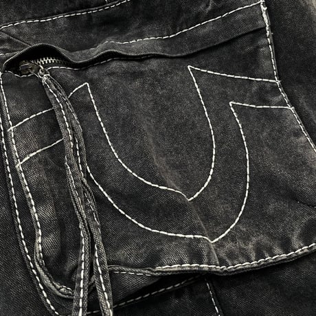 プレミアムジーンズ True Religion トゥルーレリジョン Baggy Stitch Cargo バギーステッチカーゴデニム (JNS252)