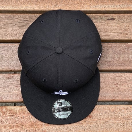 9FIFTY ニューエラ Newera ロサンゼルス エンゼルス LA Angels スナップバックキャップ 黒/白枠