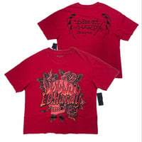 USA仕様 Ed Hardy エドハーディ Skull Roses Boxy Cropped T ローズ スカル クロップ Tシャツ (EdT2)