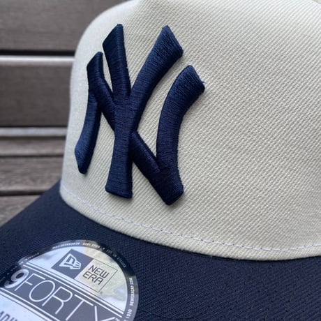 海外限定 Newera ニューエラ 9Forty A-Frame Aフレーム NY Yankees ヤンキース 85周年 キャップ (940-9)