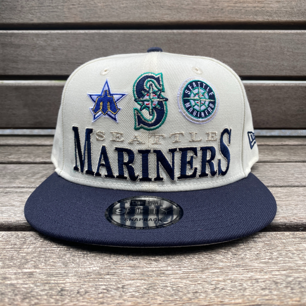 シアトル・マリナーズ 9FIFTY A-Frame カートゥーンロゴ シアトル