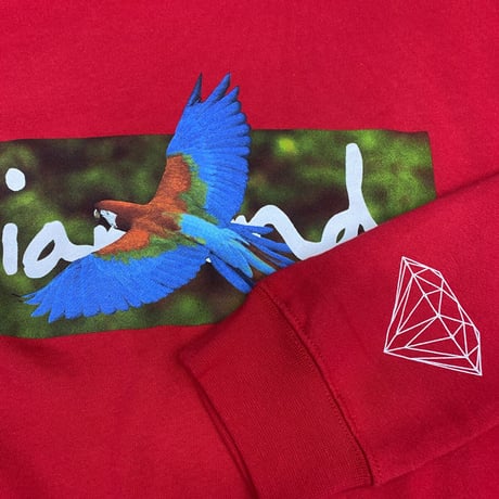 Diamond Supply ダイヤモンドサプライ  tropical birds クルーネック トレーナー トロピカルバード