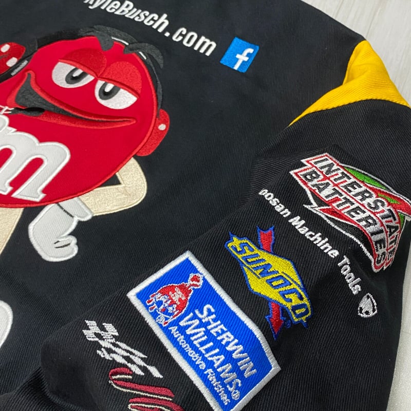 NASCARナスカー/m\u0026m's エムアンドエムズ レーシングジャケット 新品