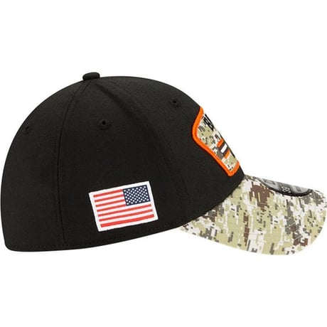 Newera ニューエラ NFL 39THIRTY クリーブランド ブラウンズ Browns ストレッチキャップ 迷彩