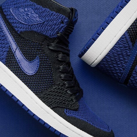 限定 USAモデル  NIKE ナイキ JORDAN1 HI ジョーダン1 ハイ FLYKNIT フライニット ロイヤルブルー