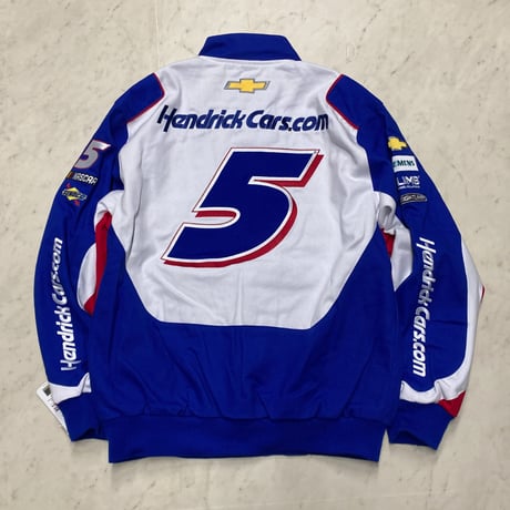 NASCAR ナスカー JHデザイン HendrickCars ヘンドリック レーシングジャケット K.Larson カイル ラーソン #5 (NSCR28)