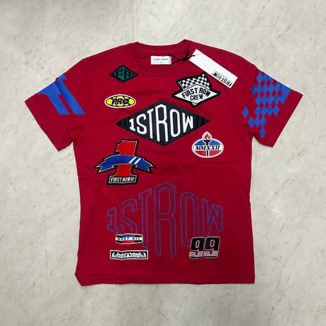 LA発祥 FIRST ROW ファーストロー Motor Racing モーターレーシング Tシャツ (CropT32)