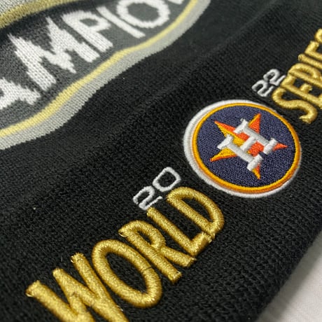 数量限定 NEWERA USA ワールドシリーズチャンピオンズ MLB アストロズ Astros ニット帽