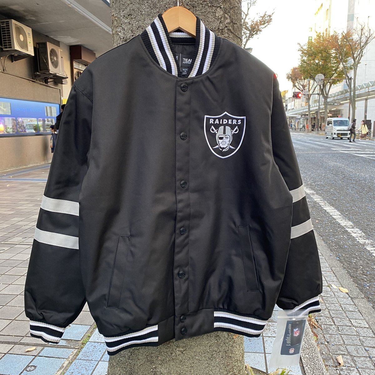 NFL公式 ラスベガス RAIDERS レイダース TWILL ツイル スタジアム 