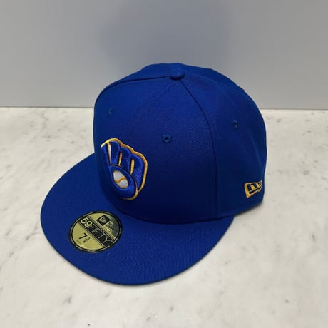 59FIFTY ニューエラ Newera ミルウォーキー ブルワーズ Brewers オーセンティック alternate (16-2)
