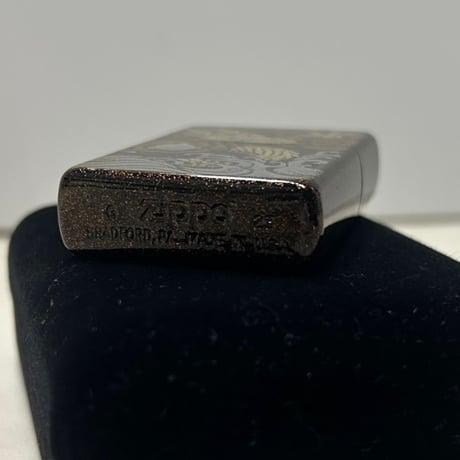 和柄 ZIPPO ジッポー 本金蒔絵 梨子地 Dragon 龍 ゴールドタンク 専用ベロアBOX Made in USA