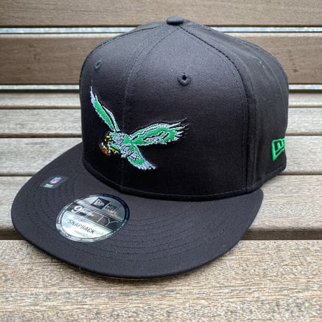 USA限定 9FIFTY ニューエラ NFL イーグルス PHI EAGLES スナップバックキャップ Throwback