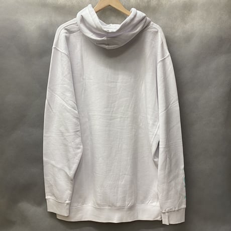 ダイヤモンドサプライ Diamond supply co. スウェット OVERLAP プルオーバー パーカー LA ストリート 白