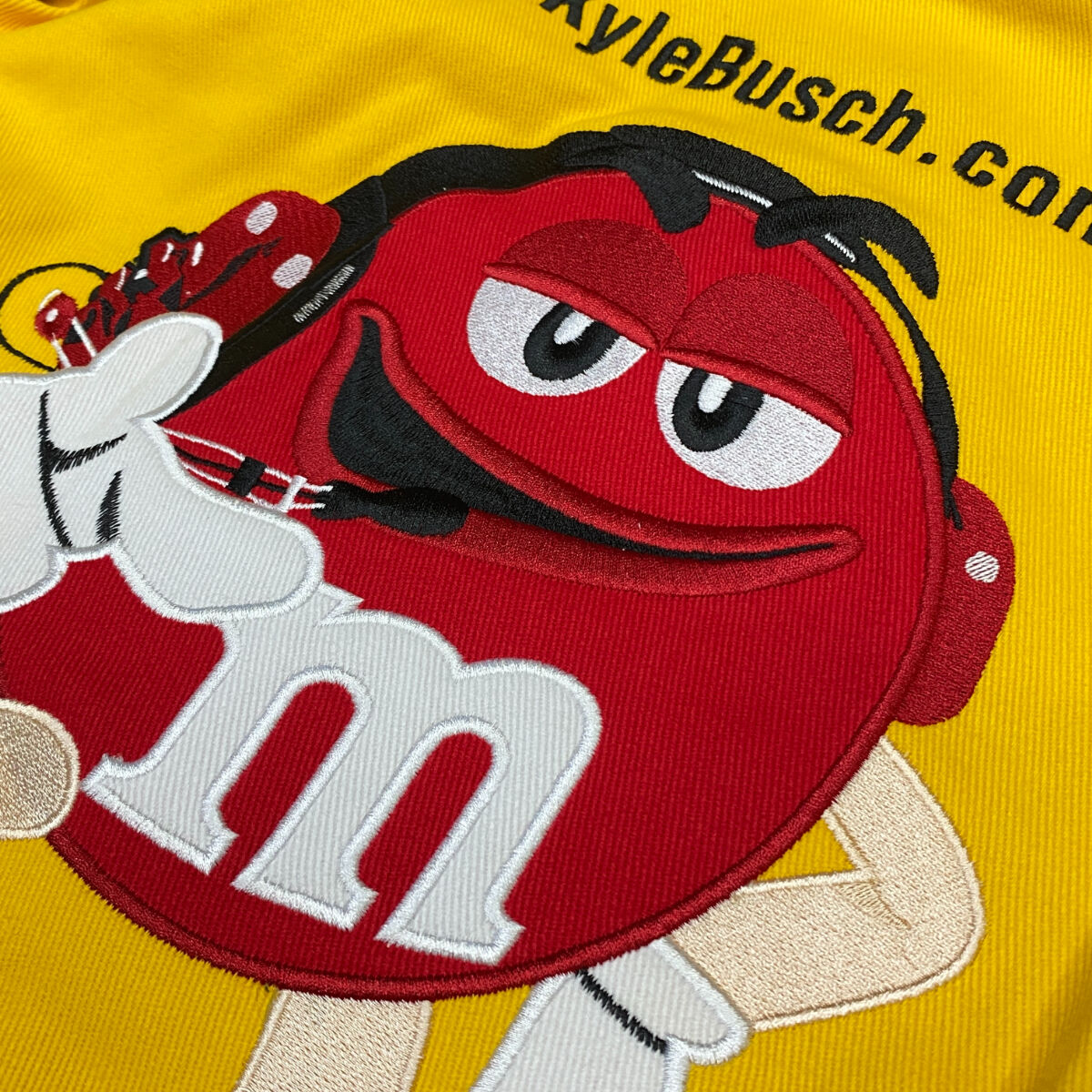 限定 NASCAR ナスカー JHデザイン M&M's レーシングジャケット 刺繍