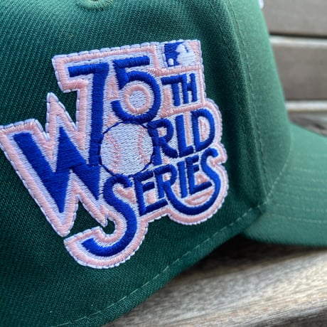海外限定 Newera ニューエラ 9Forty Aフレーム LA Dodgers ドジャース キャップ 75周年 WS記念 (940-114)